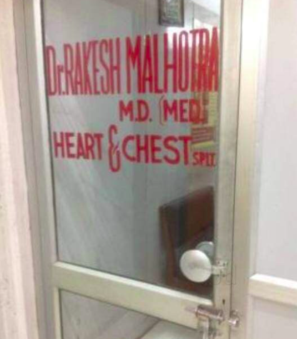 Dr. Rakesh Malhotra clinic