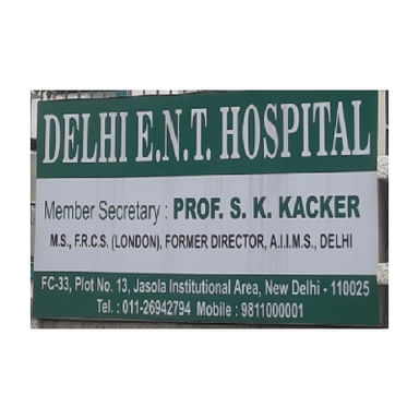 Delhi ENT Hospital And Research Centre