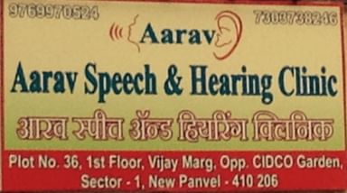 AARAV SPEECH & HEARING CLINIC , NEW PANVEL