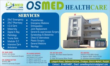 OSMED HEALTHCARE MULTISPECIALITY HOAPITAL