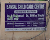Bansal Child Care Centre