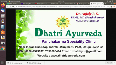 Dhatri Ayurveda Panchakarma Speciality Clinic