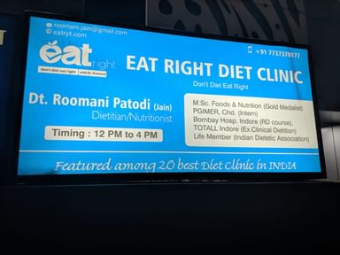 Eat Right Diet Clinic