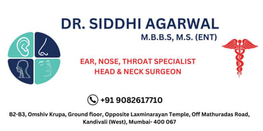 Dr. Siddhi Agarwal ENT Clinic