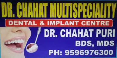 Dr. Chahat's Multispeciality Dental and Implant Centre