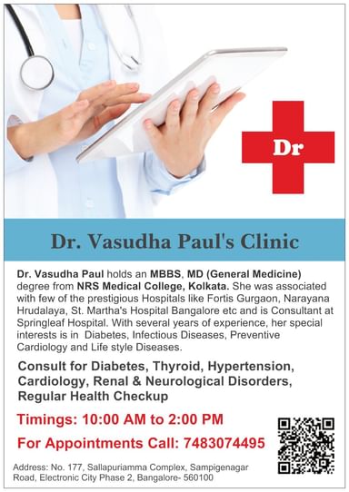 Dr. Vasudha Paul's Clinic