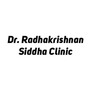 Dr. Radhakrishnan Siddha Clinic