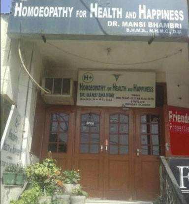 Homoeopathy For Health And Happiness