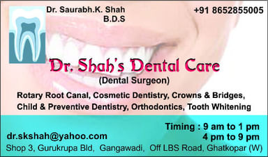 Dr.Shah's Dental Care