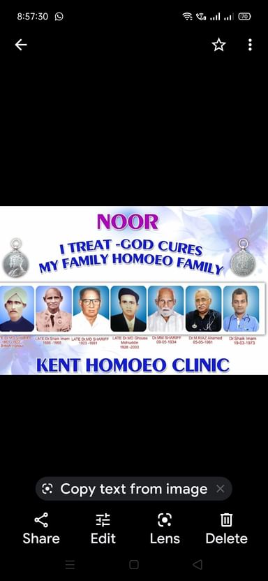 NOOR  KENT HOMOEO CLINIC