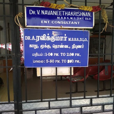 Dr. V Navaneethakrishnan Ent Clinic