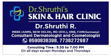 Dr Shruthi's Skin and Hair Clinic