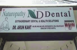 Naturopathy Dental Dr. Arun Kant MDS Clinic