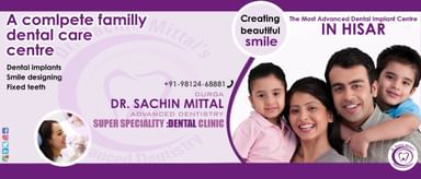 Dr. Sachin Mittal's Advanced Dentistry(Model Town)