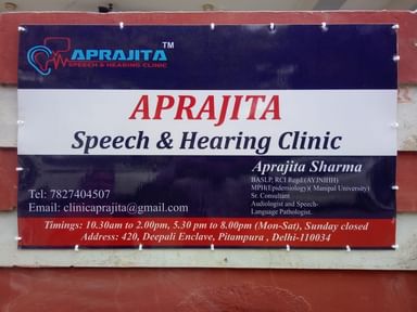 Aprajita Speech and Hearing Clinic 