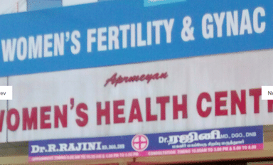 Dr. Rajini RAprameyan Women's Health Centre