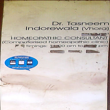 Dr. Tasneem K Indorewala Homoeopathic Clinic