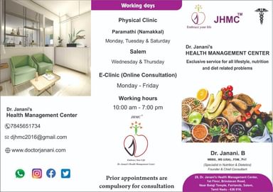 Dr. Janani's Health Management Center