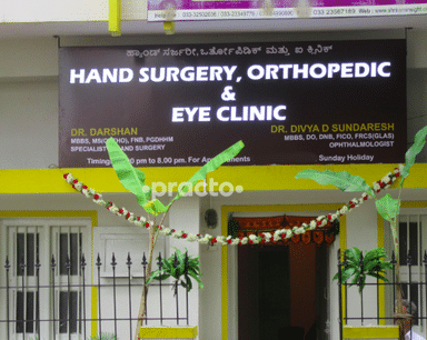 Hand Surgery, Orthopedic & Eye Clinic