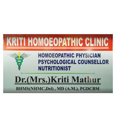 Kriti Homoeo Clinic Online