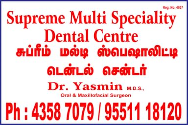 Supreme Multi Speciality Dental Centre