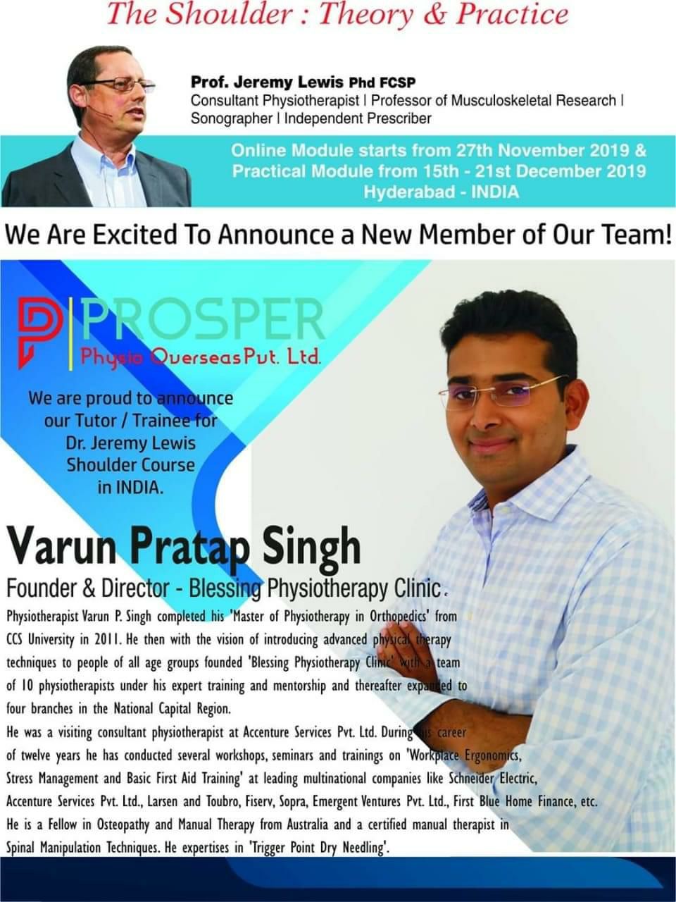 Varun Pratap Singh(p.T.)