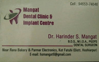 Harinder Singh Mangat