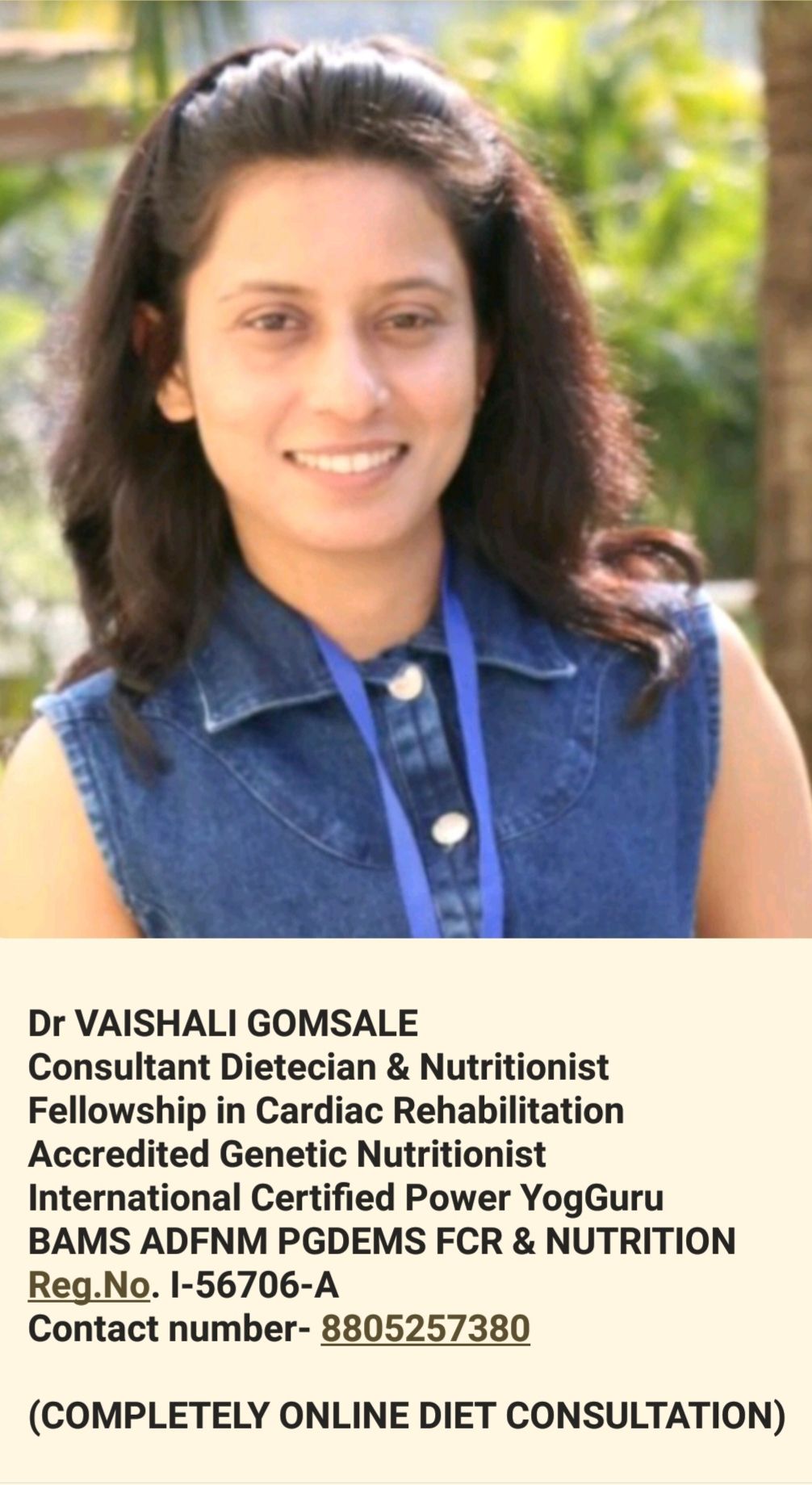 Vaishali Gomsale