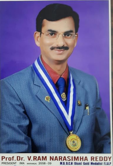 V.Ram Narasimha Reddy.Md.Dch. Pediatrician