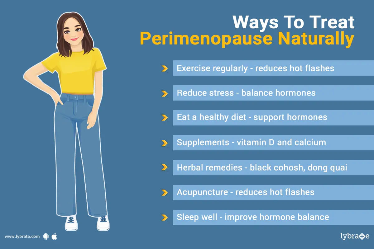 Natural remedies for perimenopause