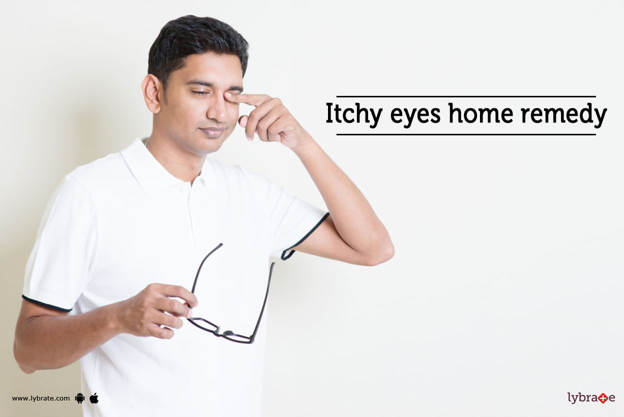 Itchy eyes home remedy
