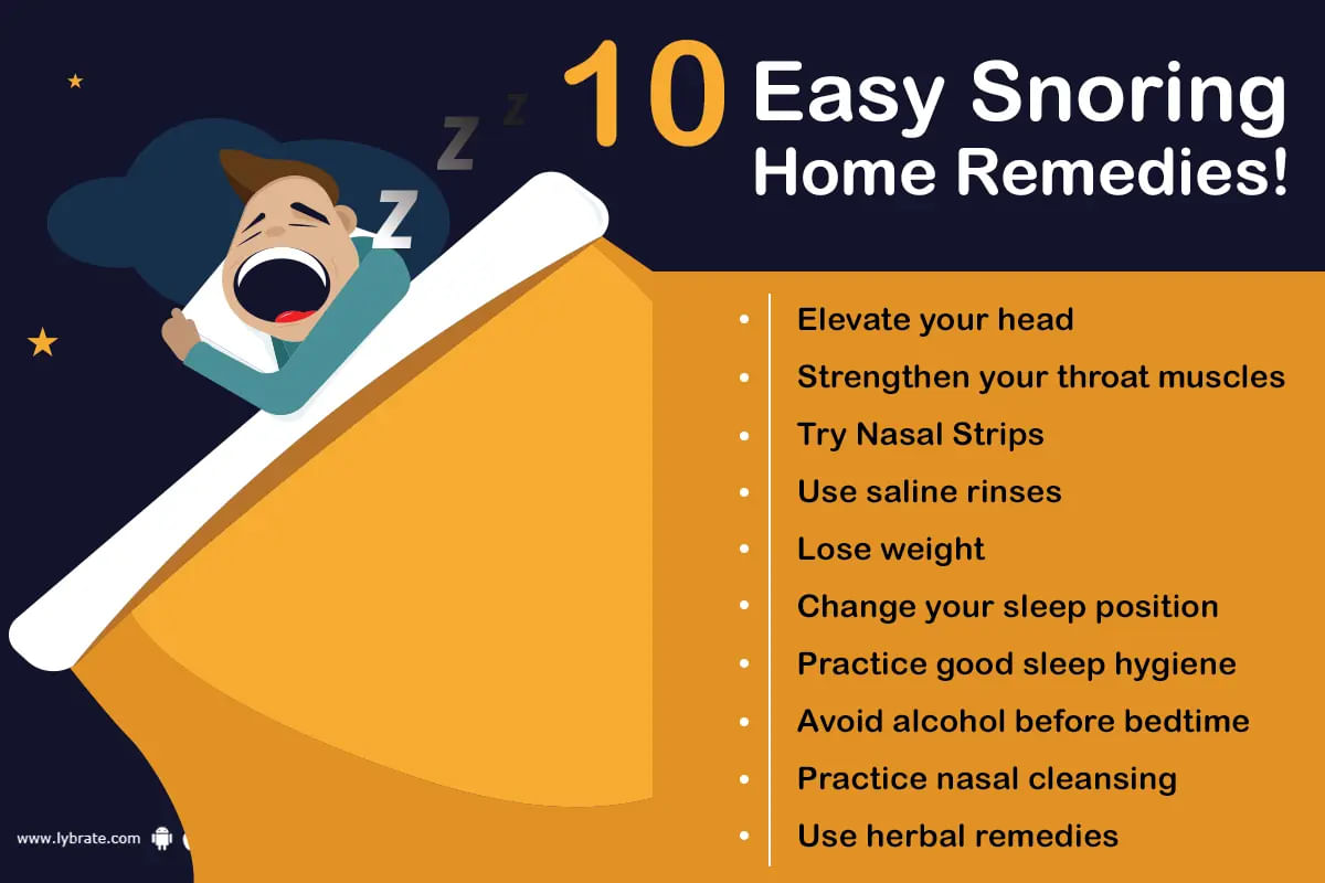 15 Remedies That May Stop Snoring