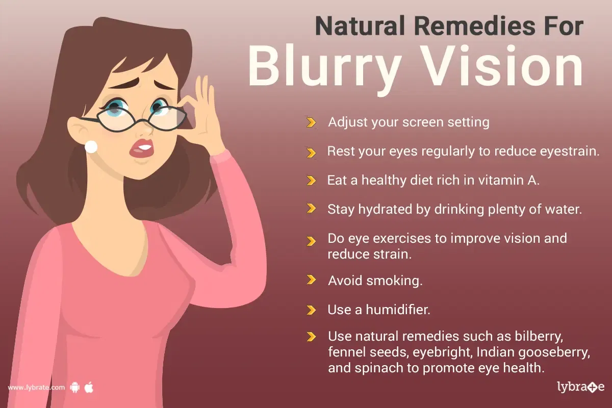 How to Cure Blurry Vision Naturally