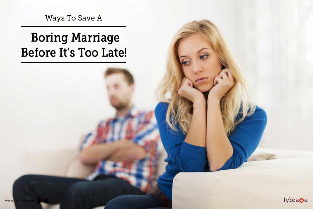 Ways To Save A Boring Marriage Before It's Too Late!