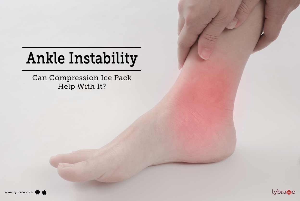 Ankle Instability - Can Compression Ice Pack Help With It?
