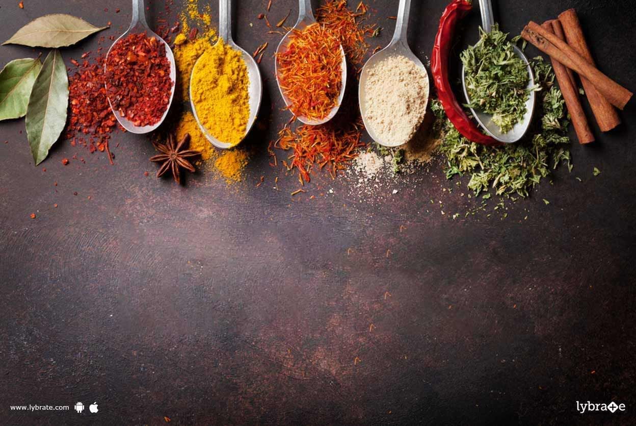 Importance Of Condiments & Spices In Diet!