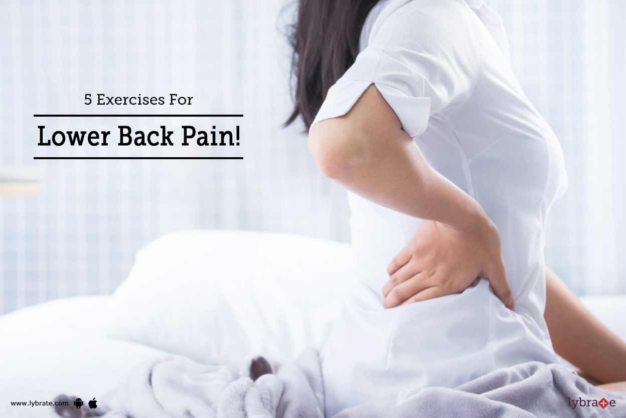 5 Exercises For Lower Back Pain!