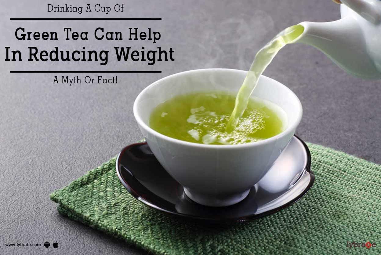 Drinking A Cup Of Green Tea Can Help In Reducing Weight - A Myth Or Fact!