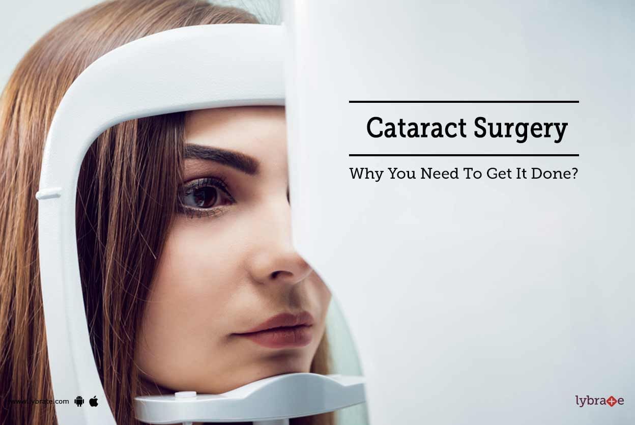 Cataract Surgery - Why You Need To Get It Done?