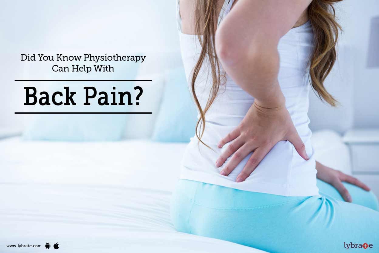 Did You Know Physiotherapy Can Help With Back Pain?