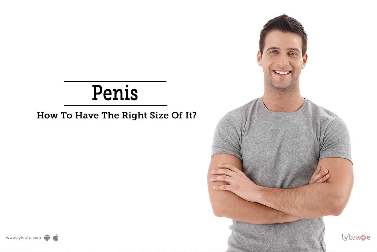 Penis  - How To Have The Right Size Of It?