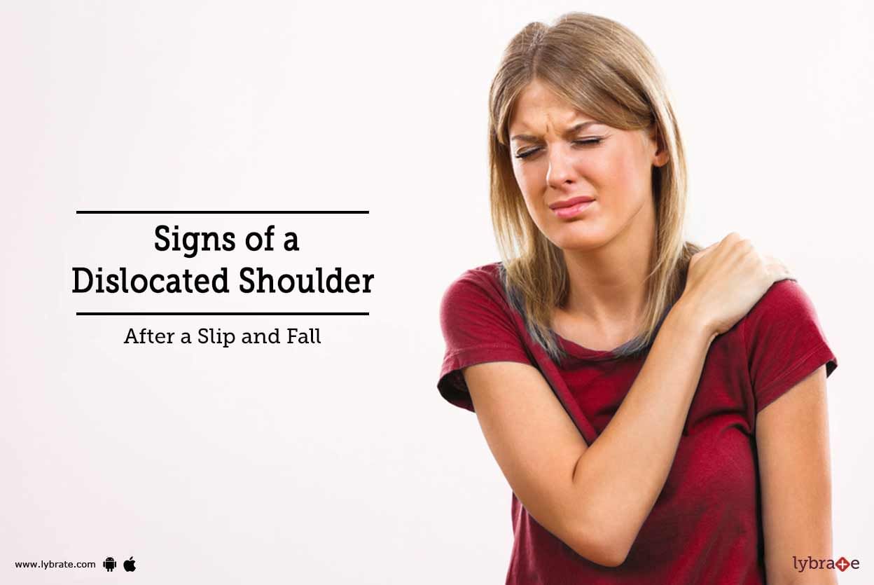 Signs of a Dislocated Shoulder After a Slip and Fall