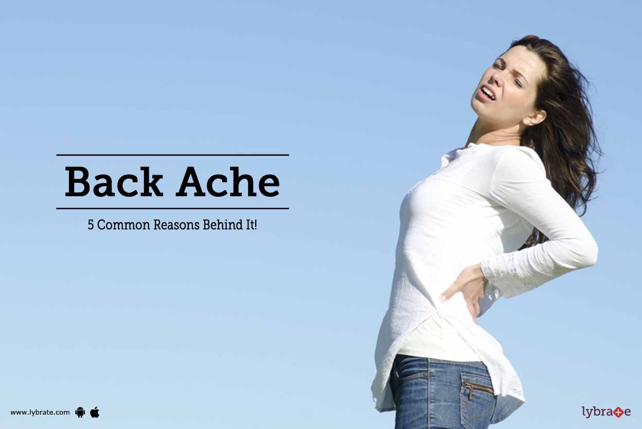Back Ache - 5 Common Reasons Behind It!