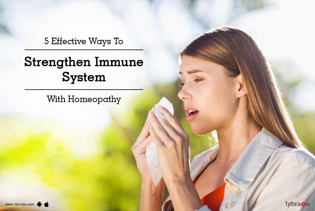 5 Best Homeopathic Medicine for Strengthen Immune System