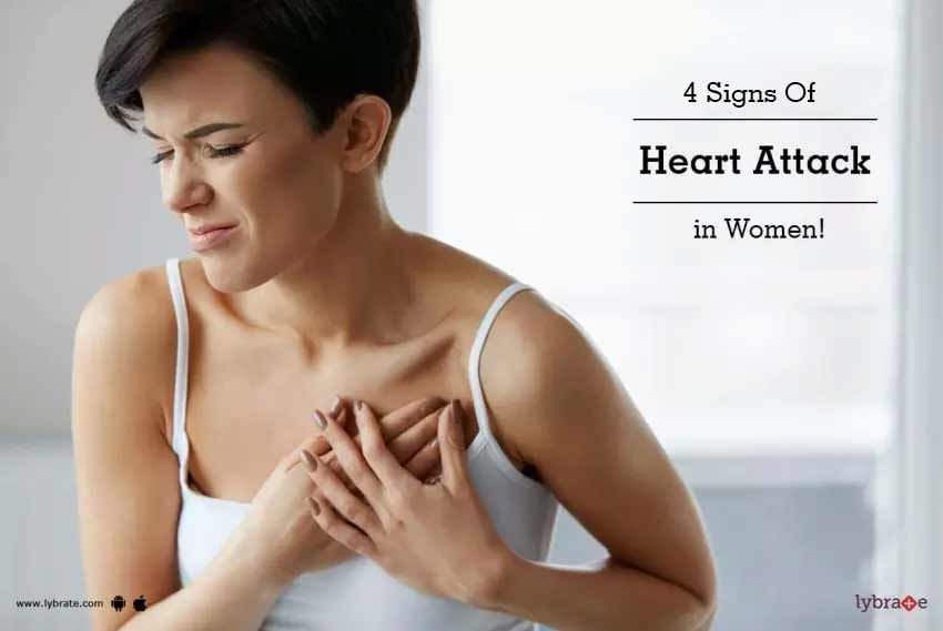 4 Signs Of Heart Attack In Women!