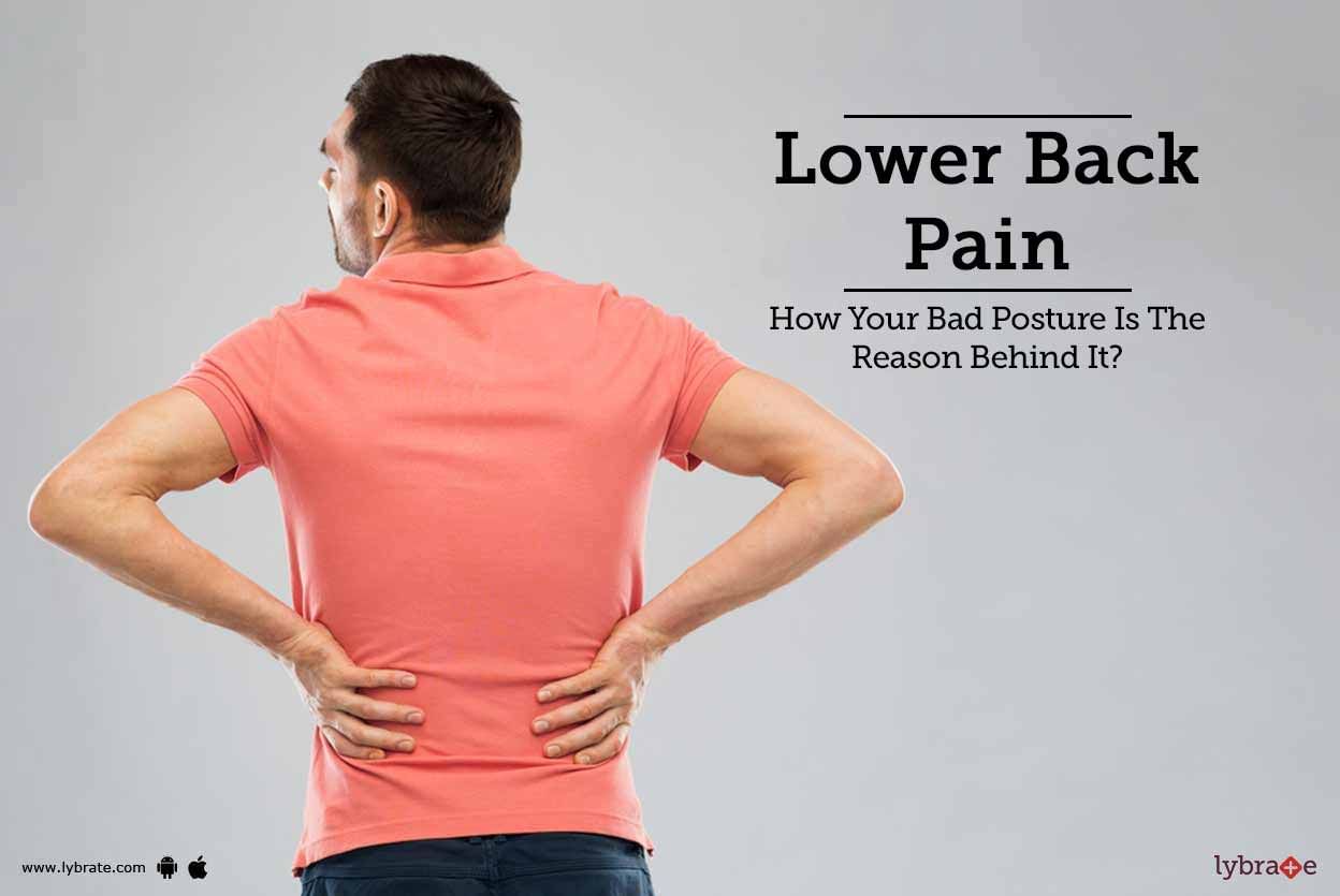 Lower Back Pain - How Your Bad Posture Is The Reason Behind It?