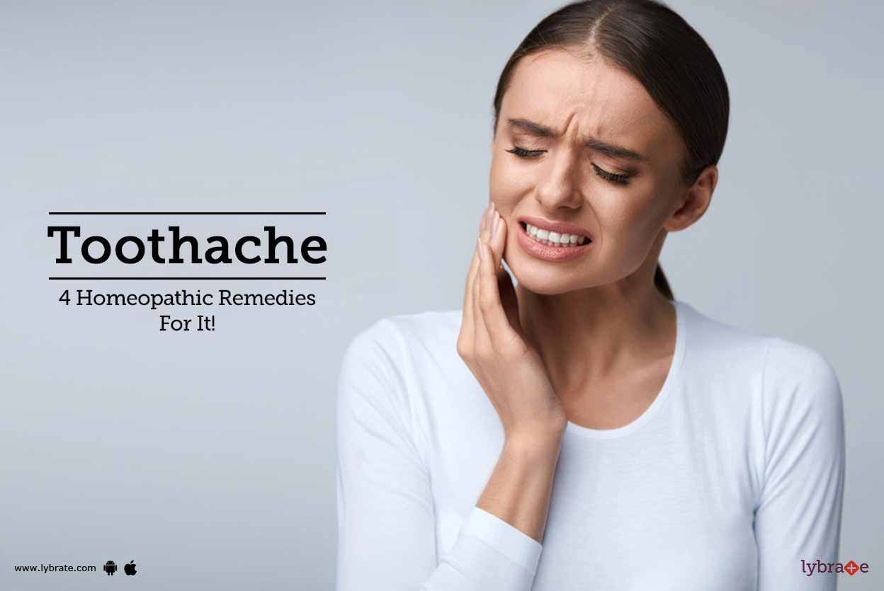 Toothache - 4 Homeopathic Remedies For It!