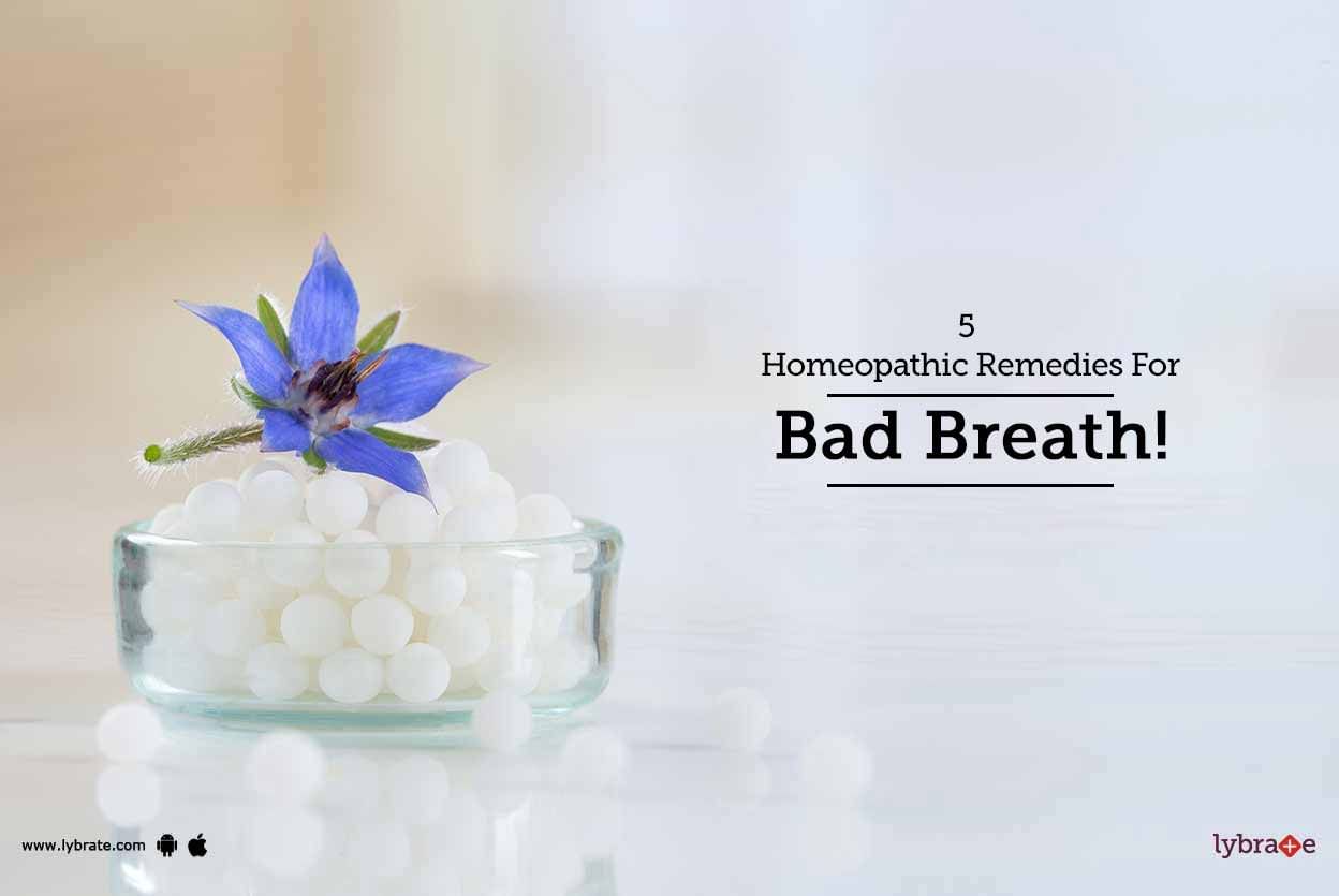 5 Homeopathic Remedies For Bad Breath!