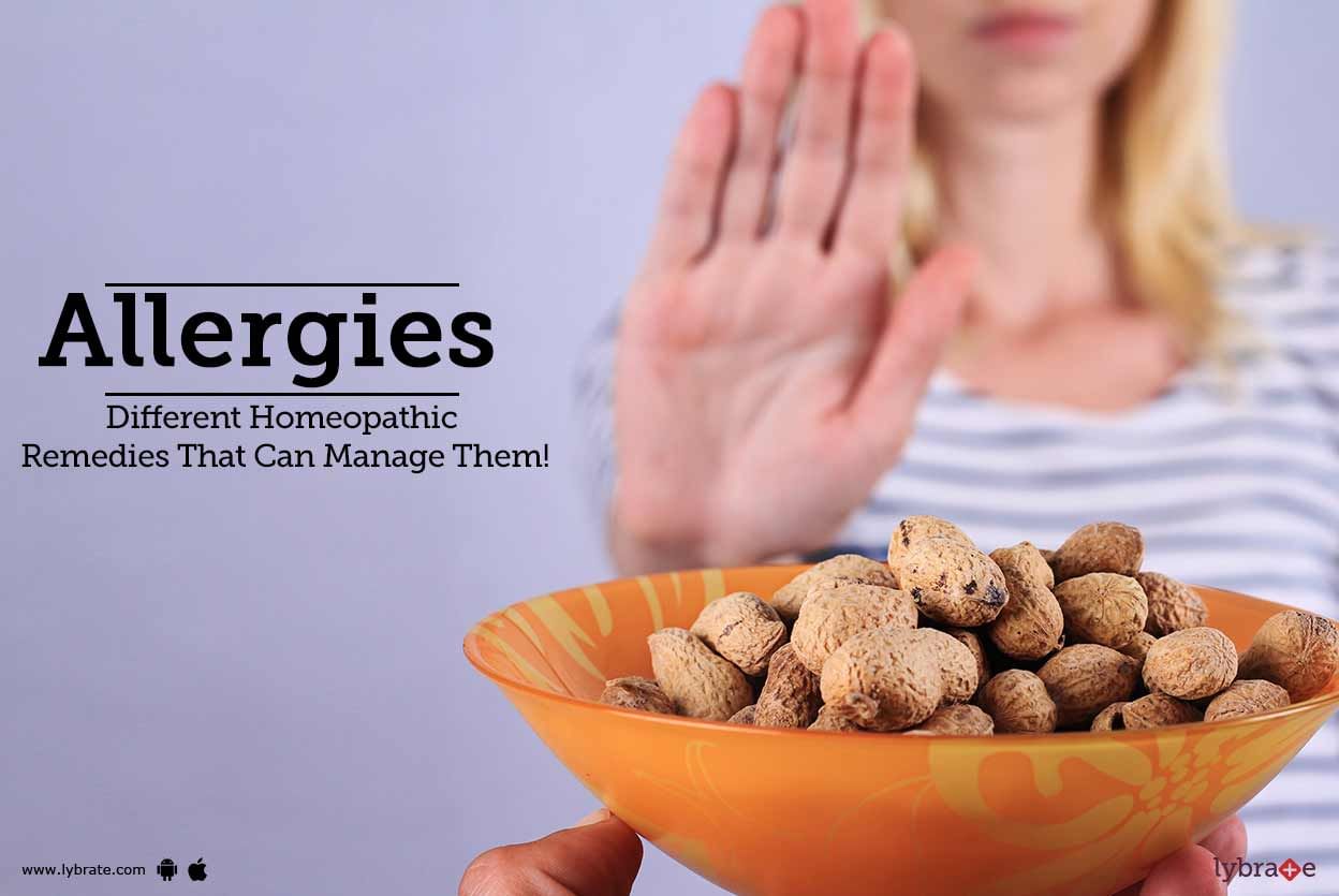 Allergies - Different Homeopathic Remedies That Can Manage Them!