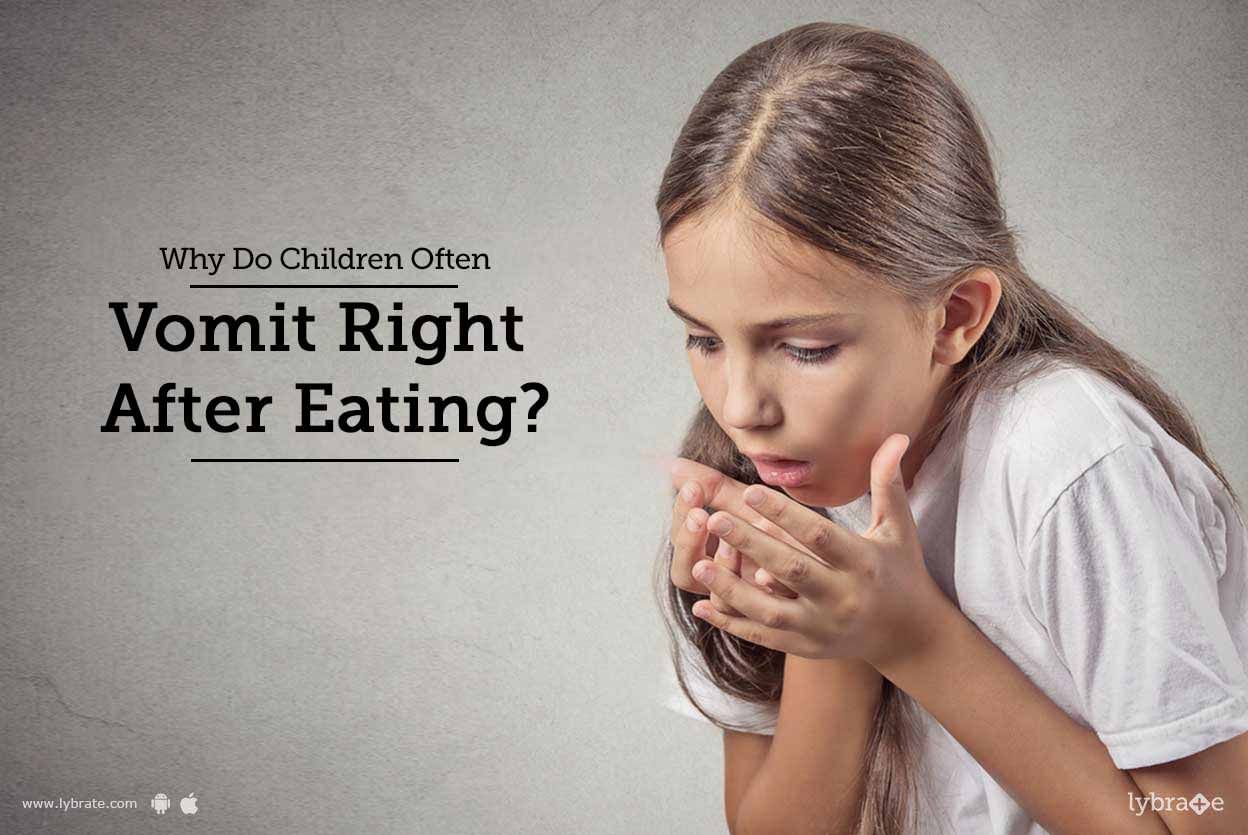 Why Do Children Often Vomit Right After Eating?